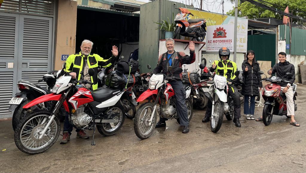 Motorbike rental in Vietnam